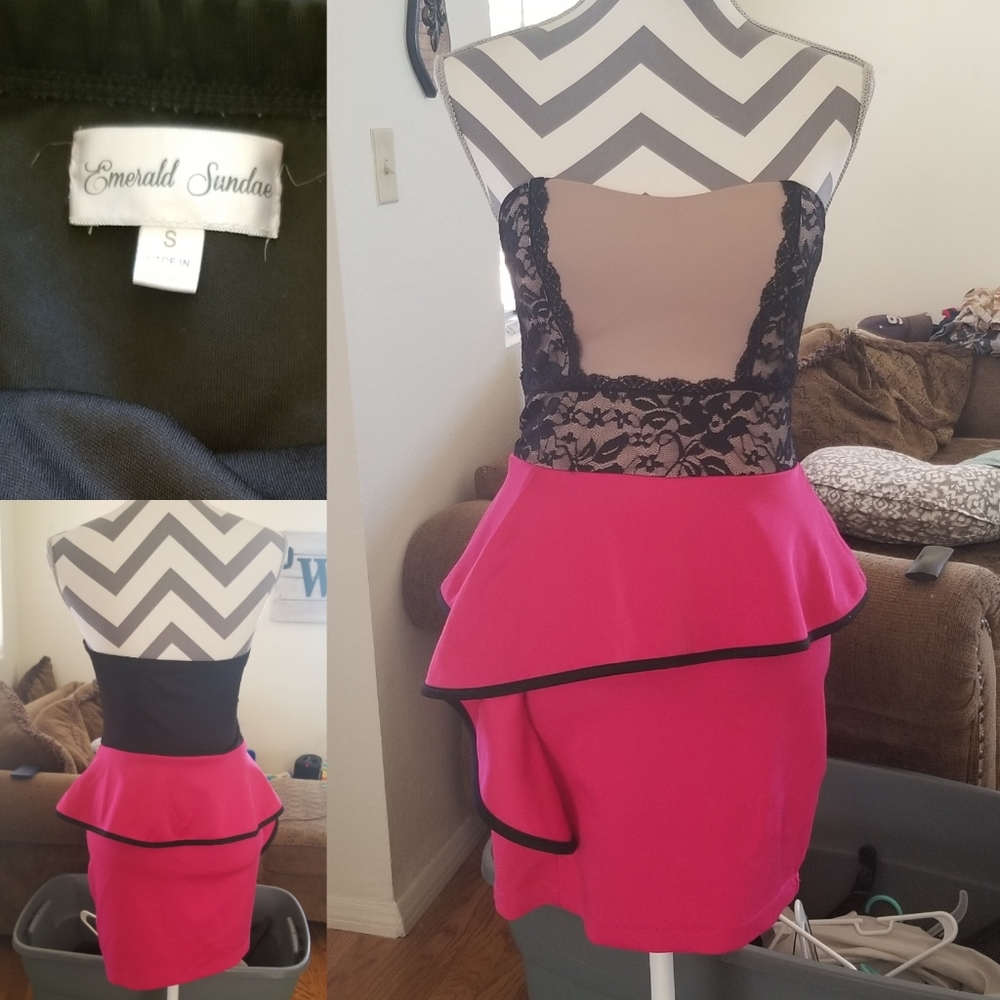 Pink dress